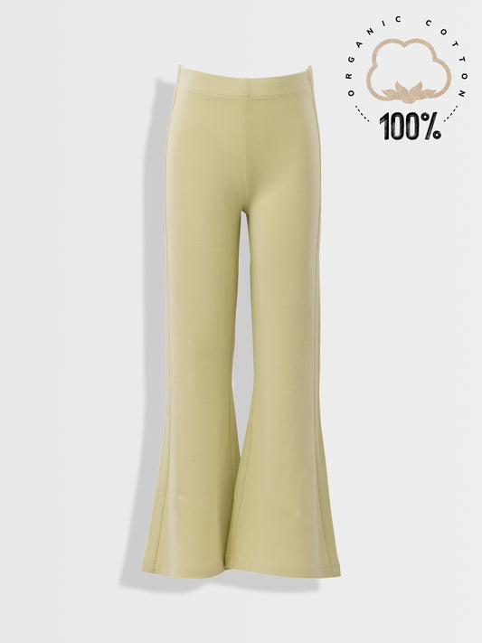 Organické flaušové legíny aloe wash