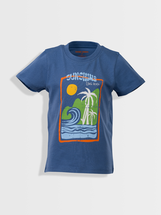 Long Beach | Chlapecké tričko s krátkými rukávy