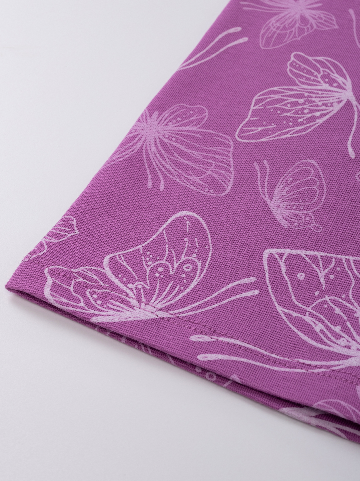 Wildberry Butterflys | Dívčí krátké legíny