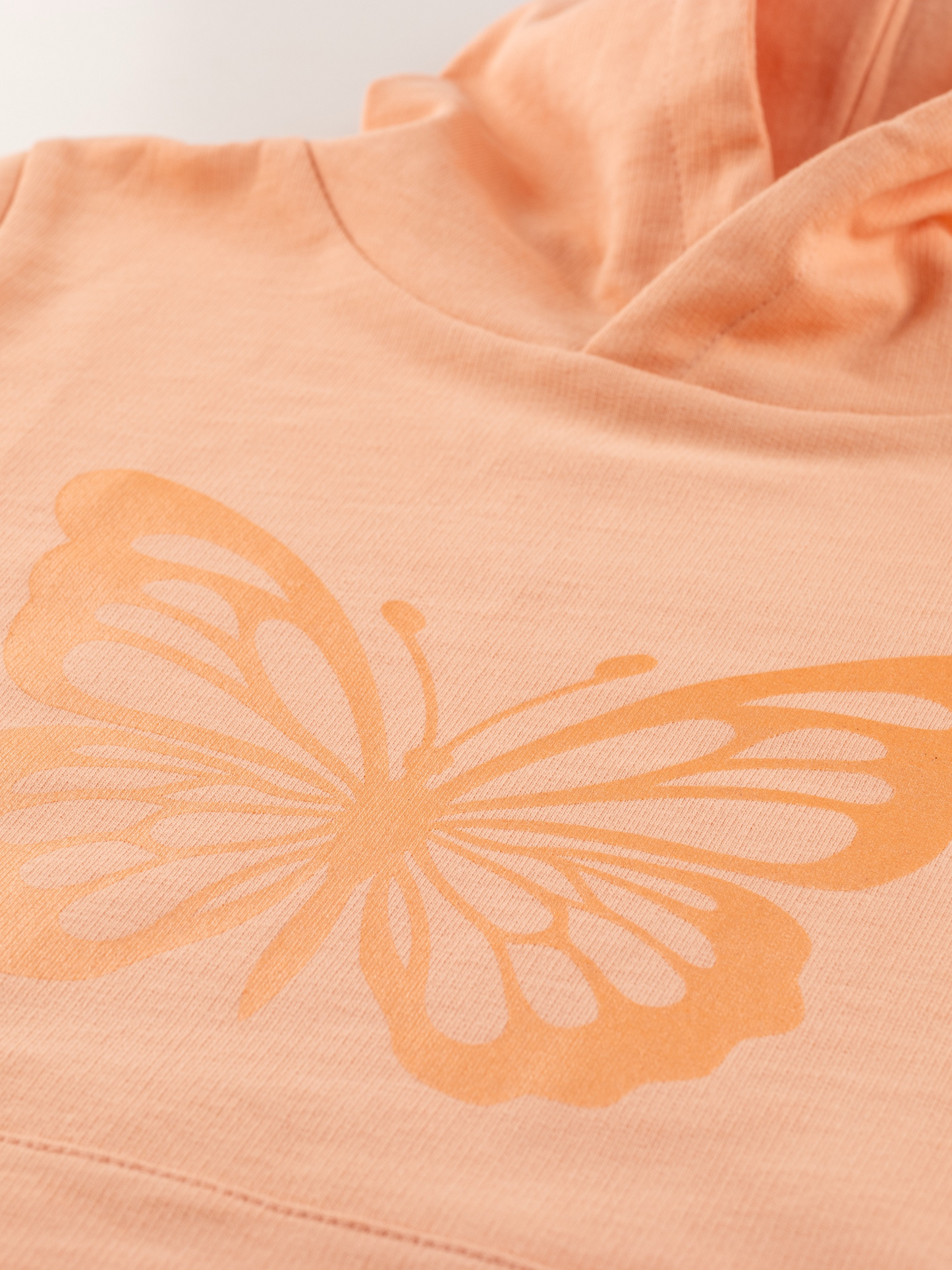 Coral Butterfly | Mikina s kapucí