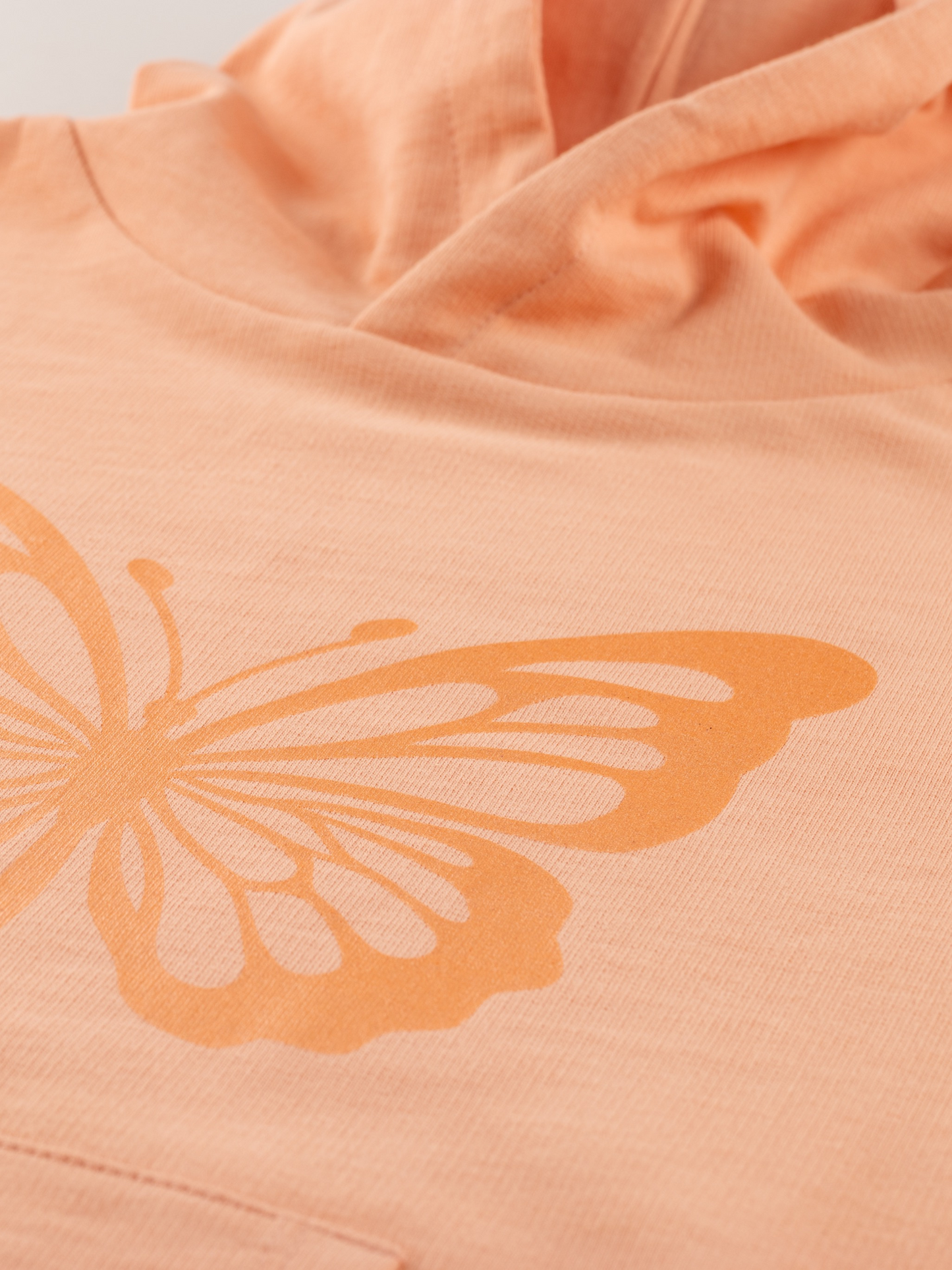 Coral Butterfly | Mikina s kapucí