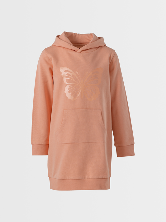 Coral Butterfly | Mikina s kapucí