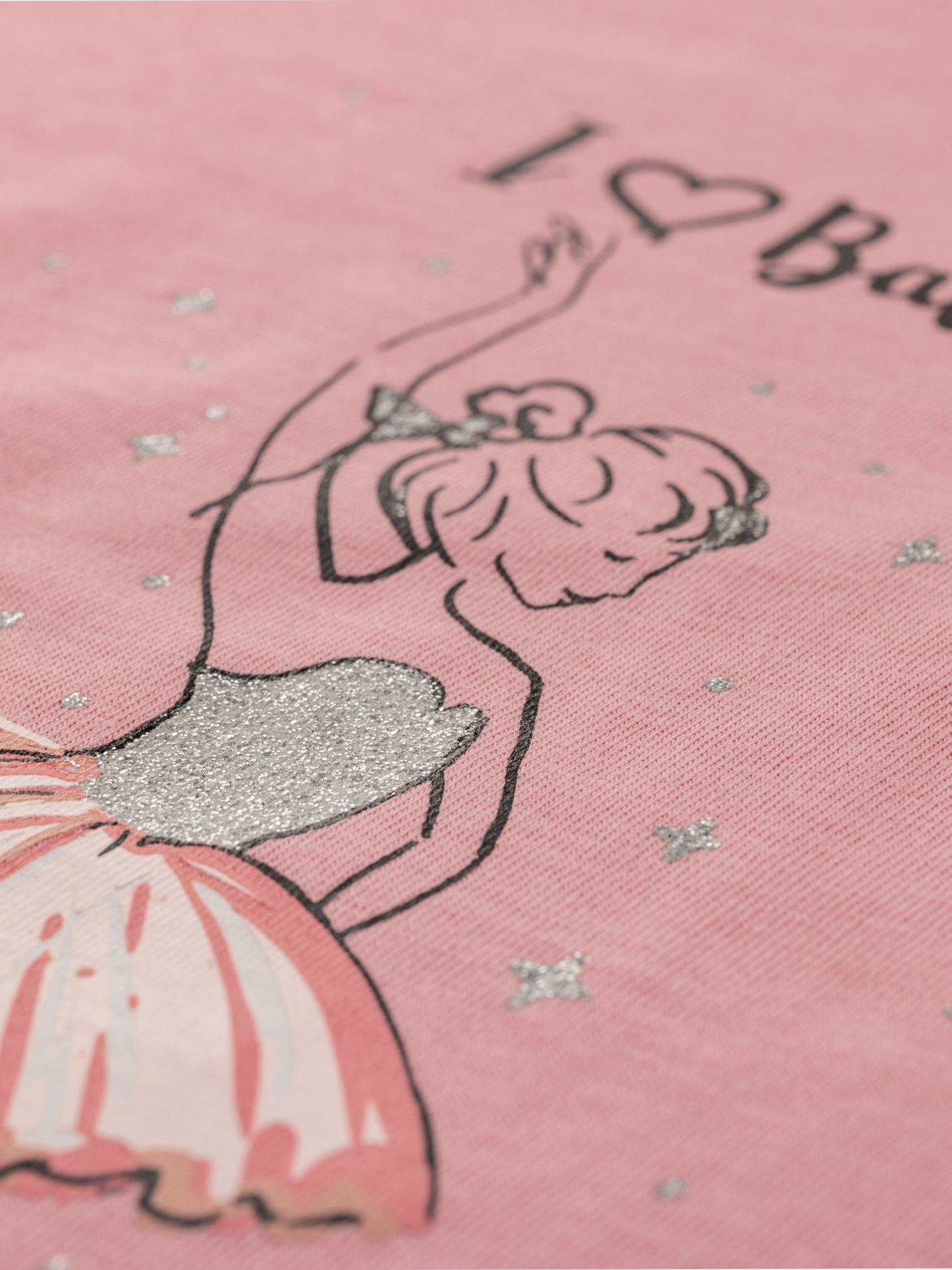 Ballerina | Dívčí triko s dlouhými rukávy