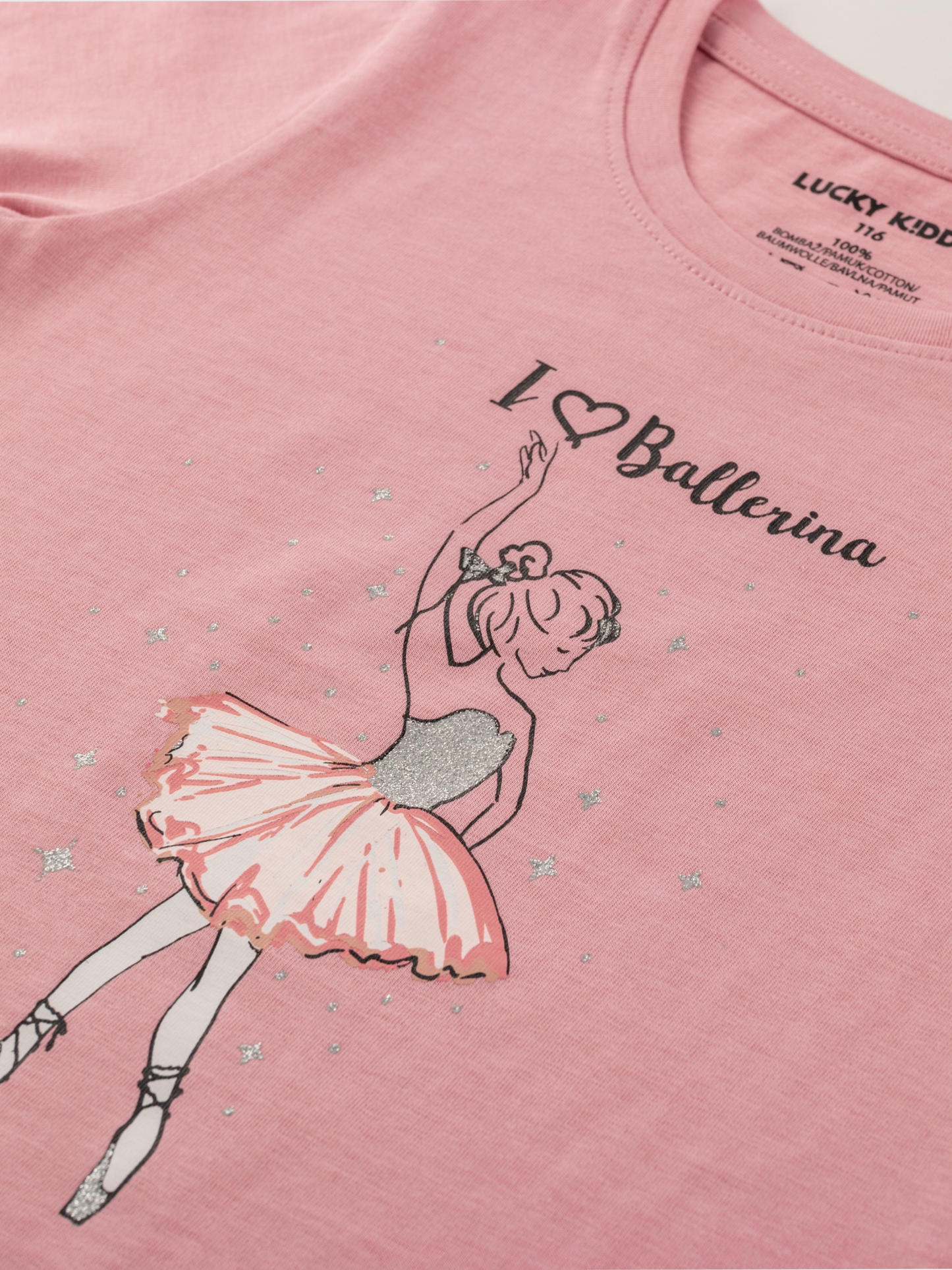 Ballerina | Dívčí triko s dlouhými rukávy