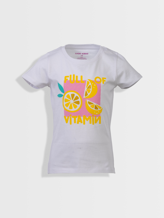 Lemon Vitamins | Dívčí tričko s krátkými rukávy