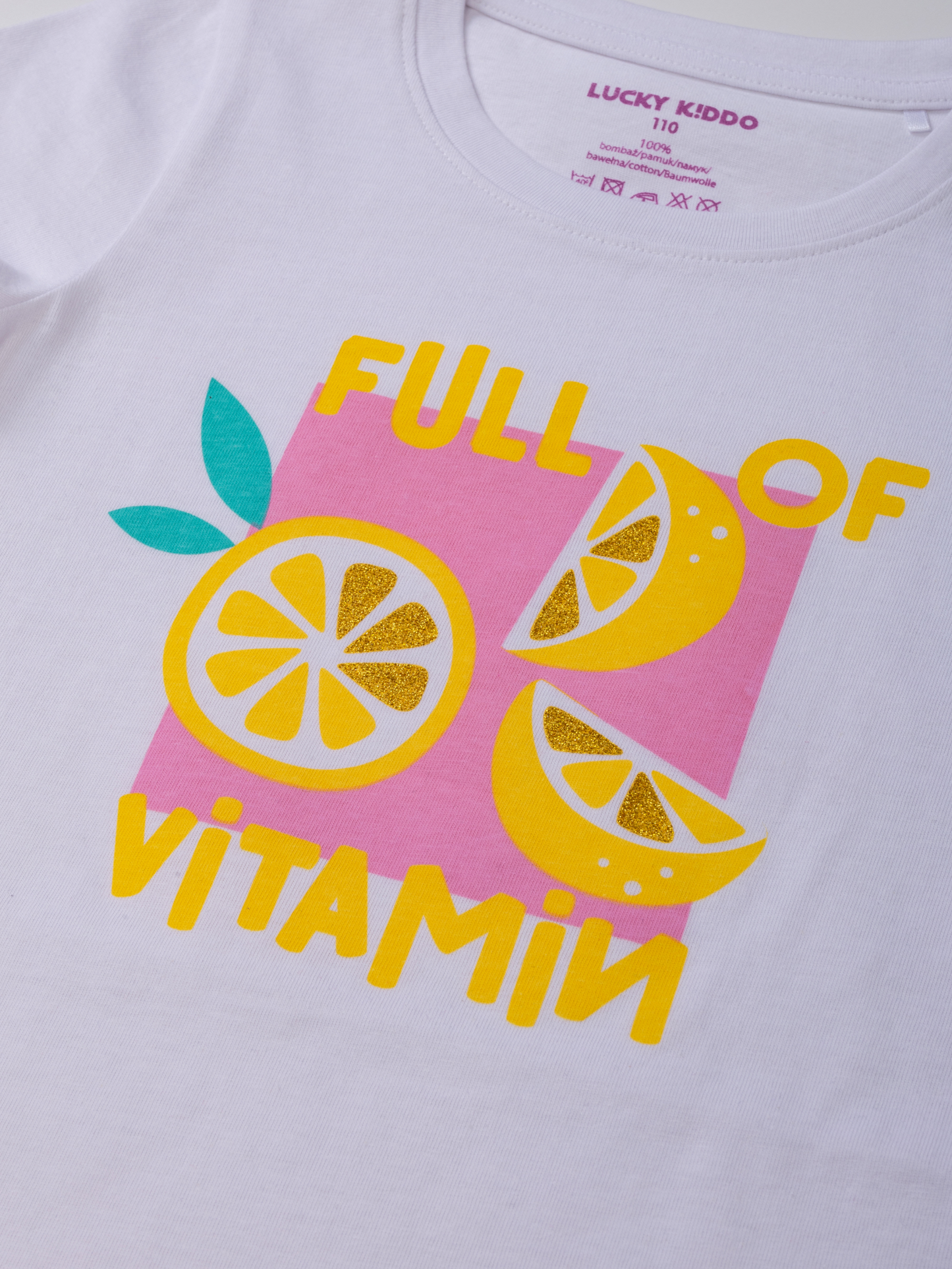 Lemon Vitamins | Dívčí tričko s krátkými rukávy