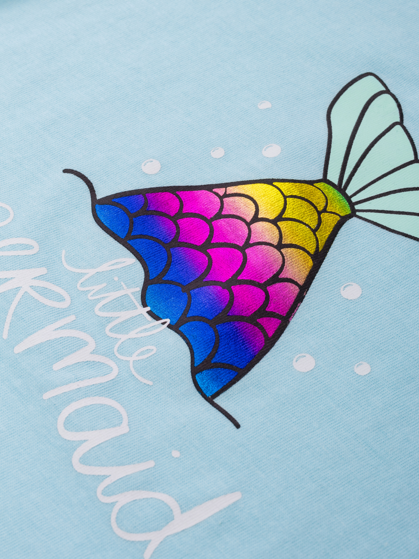Mermaid Light Blue | Dívčí tričko s krátkými rukávy