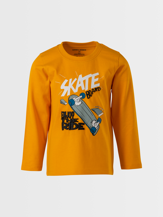 Skate Away | Chlapecké triko s dlouhými rukávy