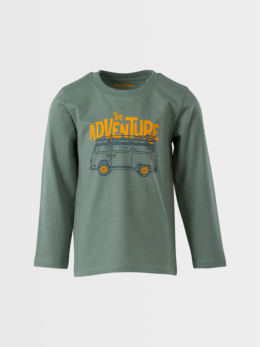 Adventure Van | Chlapecké triko s dlouhými rukávy