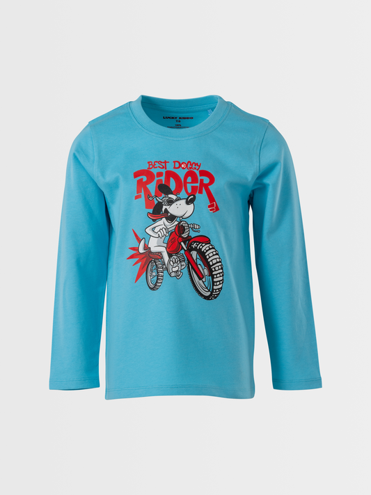 Fun Rider | Chlapecké triko s dlouhými rukávy