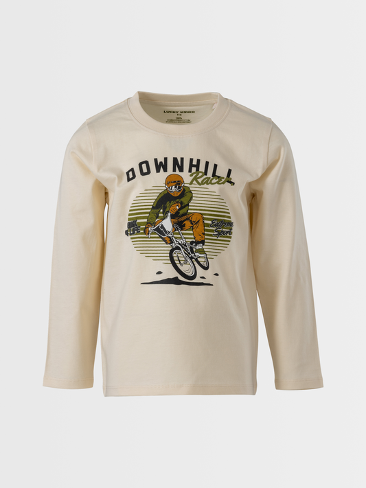 Downhill | Chlapecké triko s dlouhými rukávy