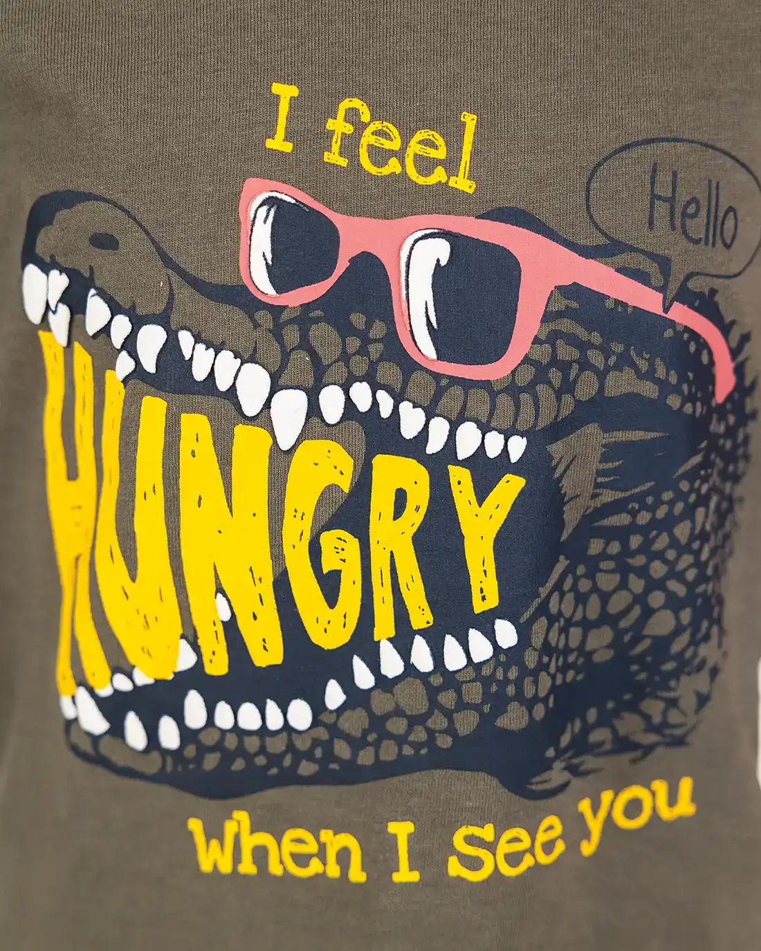 Chlapecké tričko s kapucí Hungry