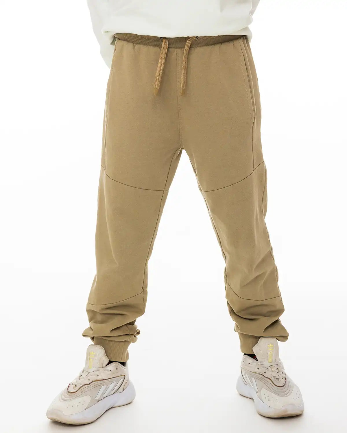 Chlapecké běžecké kalhoty Light Brown