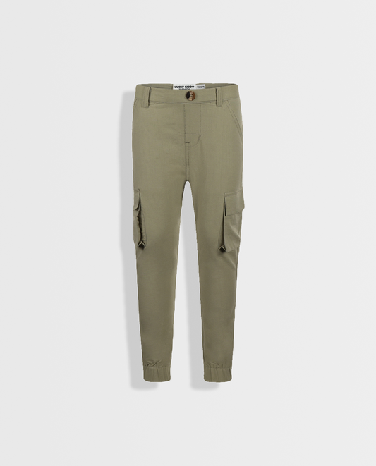 Sage Green | Chlapecké cargo kalhoty