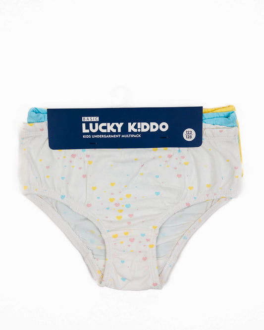 Dievča kalhotky HEARTS 3 kusy