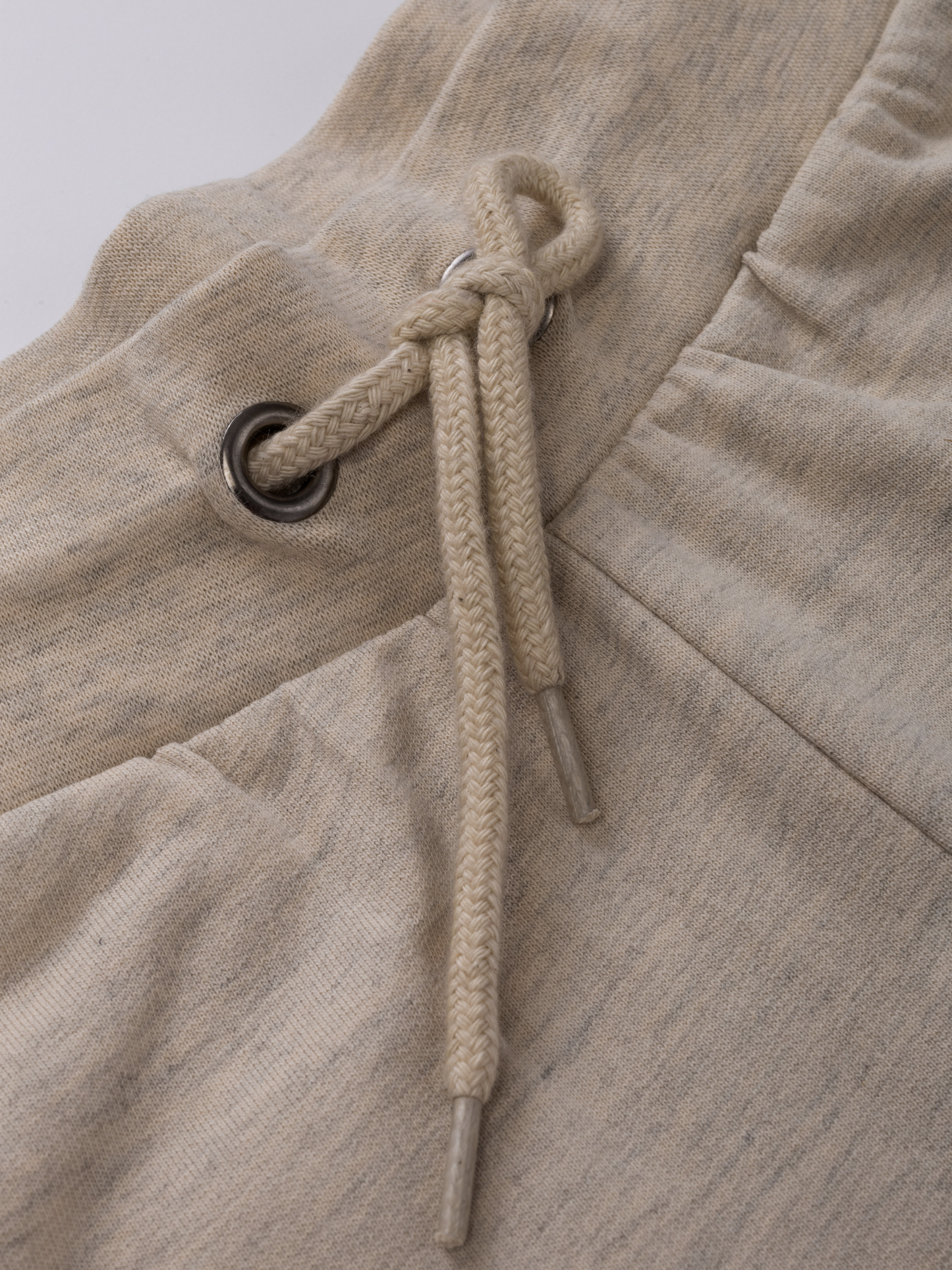 Beige Melange | Dívčí krátké kalhoty