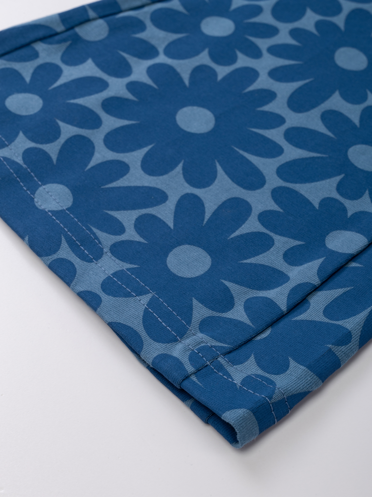 Flowers Blue | Dívčí legíny do zvonu