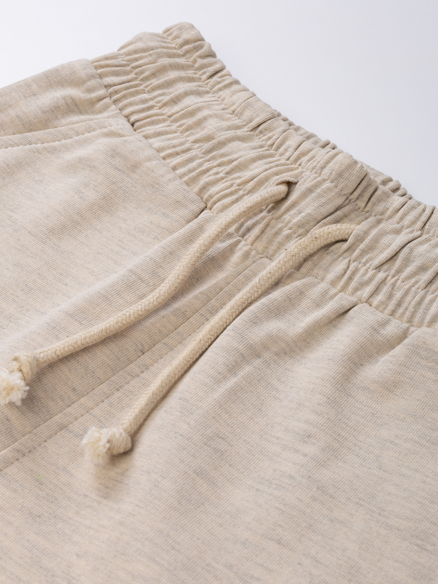 Beige Melange | Dívčí cargo tepláky