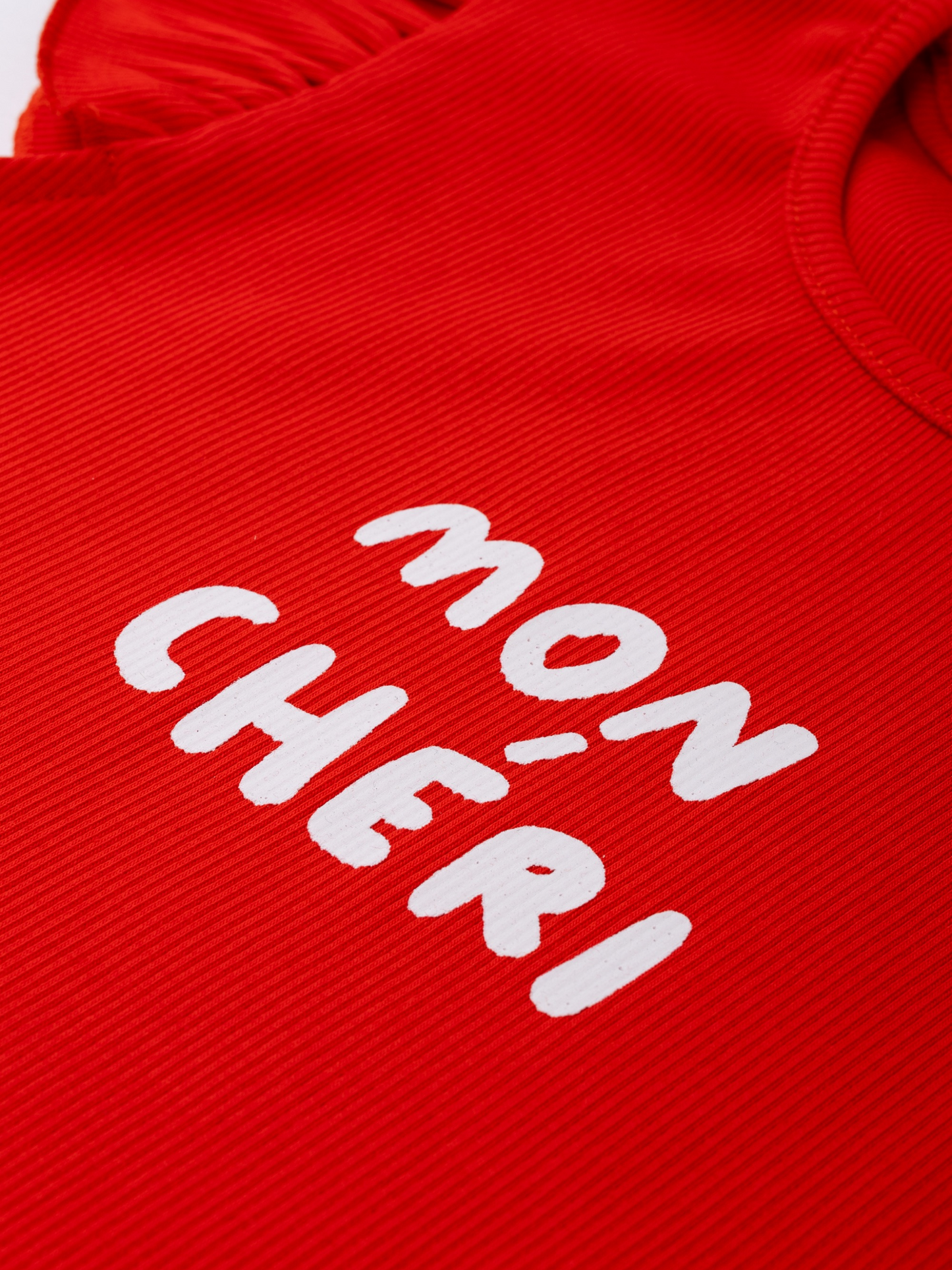 Mon cheri Red Chilli| Dívčí tílko