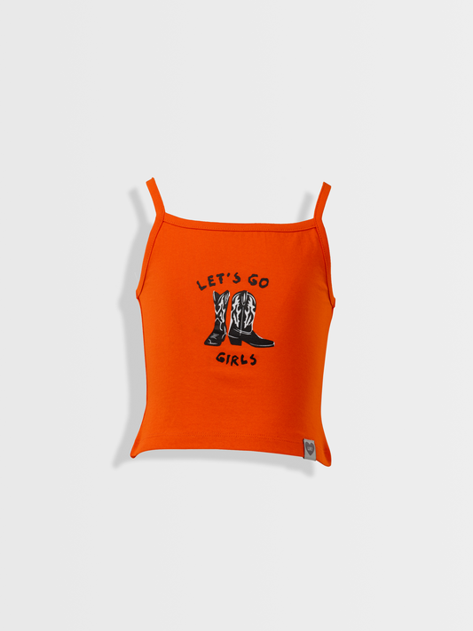 Let’s go Girls Tangerine Twist | Dívčí tílko