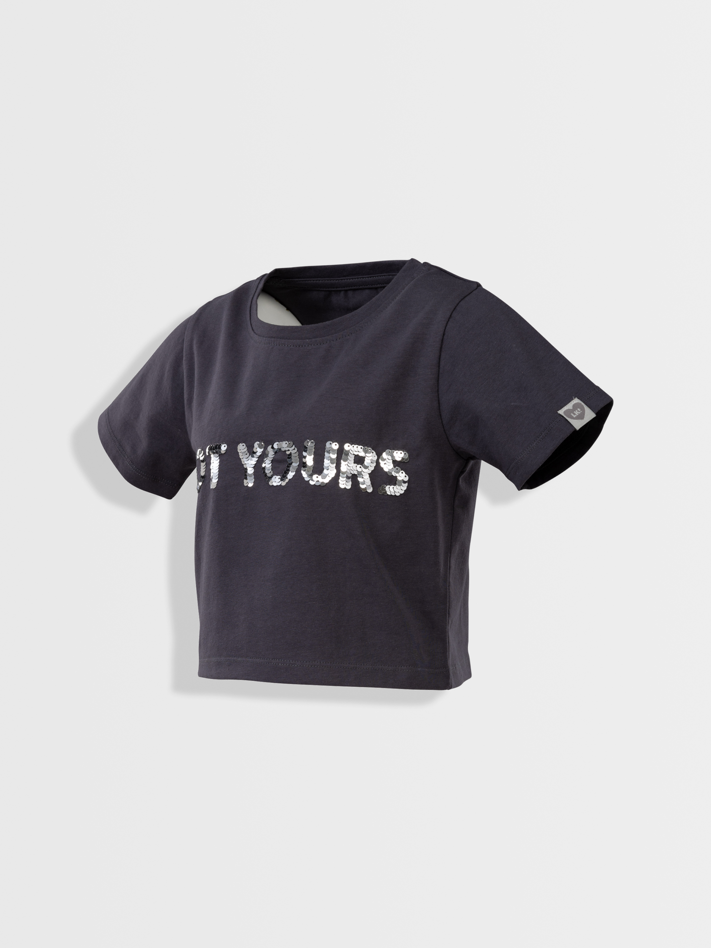 Not yours Sepia Black | Dívčí triko s krátkými rukávy