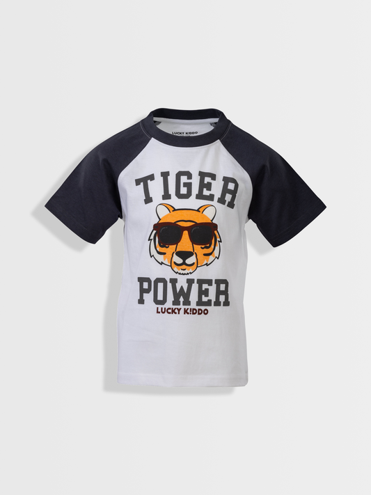 Tiger Power | Chlapecké triko s krátkými rukávy