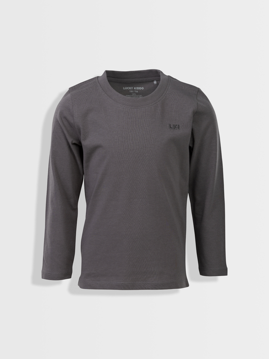 Gargoyle Grey | Chlapecké triko s dlouhými rukávy