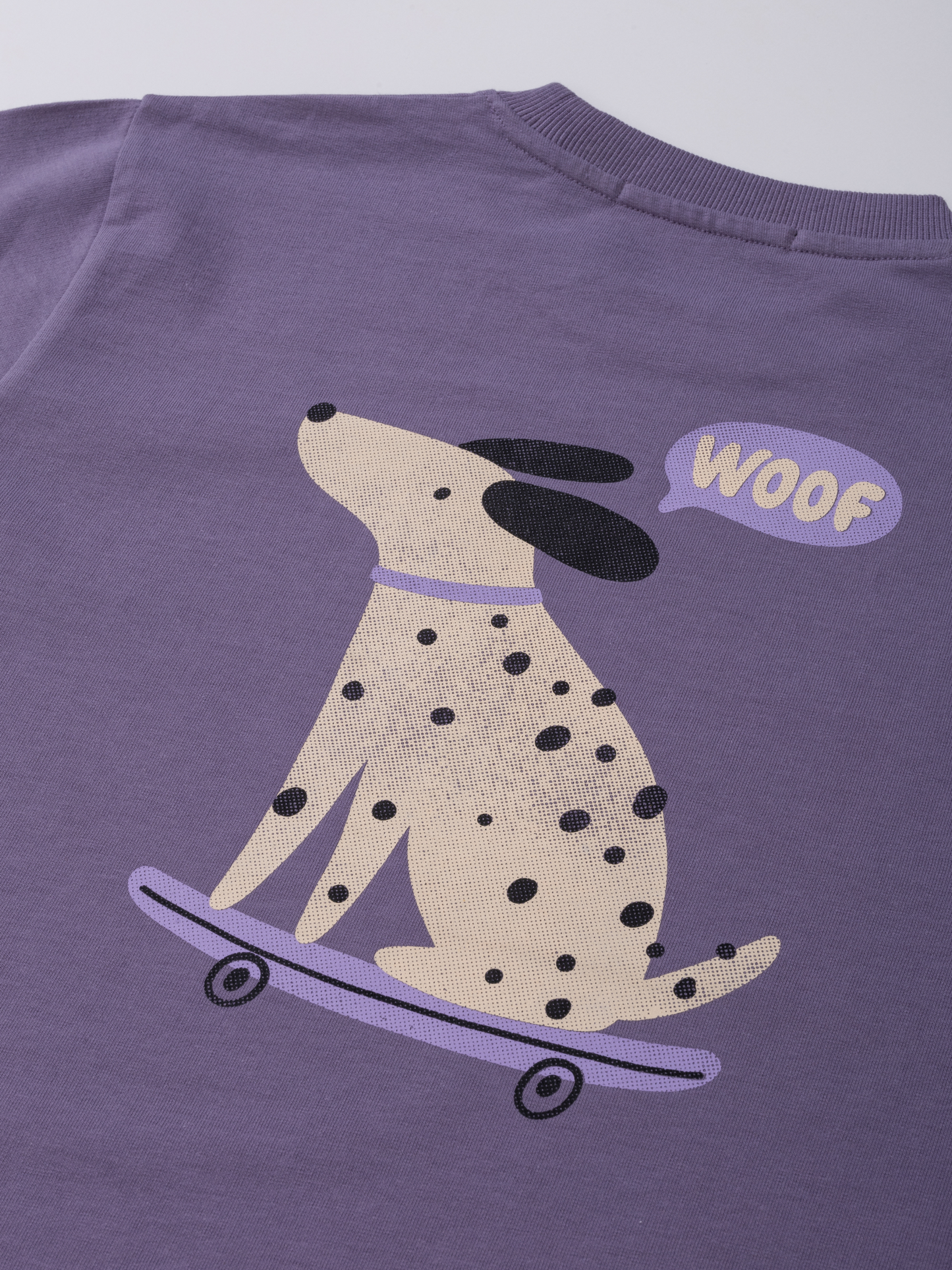 Purple Ash Woof | Dívčí pulover