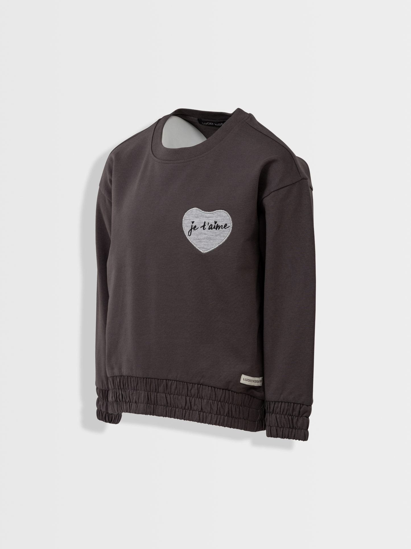 Paris Sepia Black | Dívčí pulover