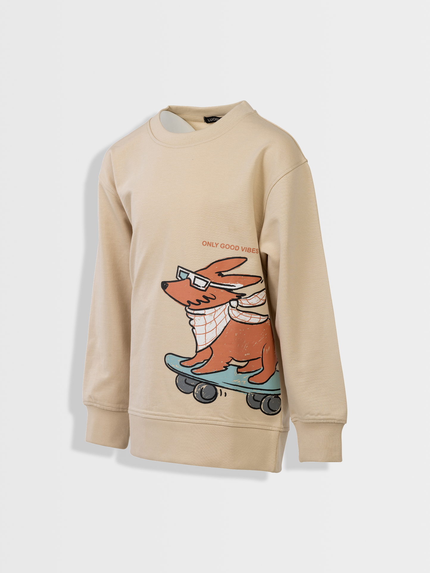 Skater dog Tan | Chlapecký pulover