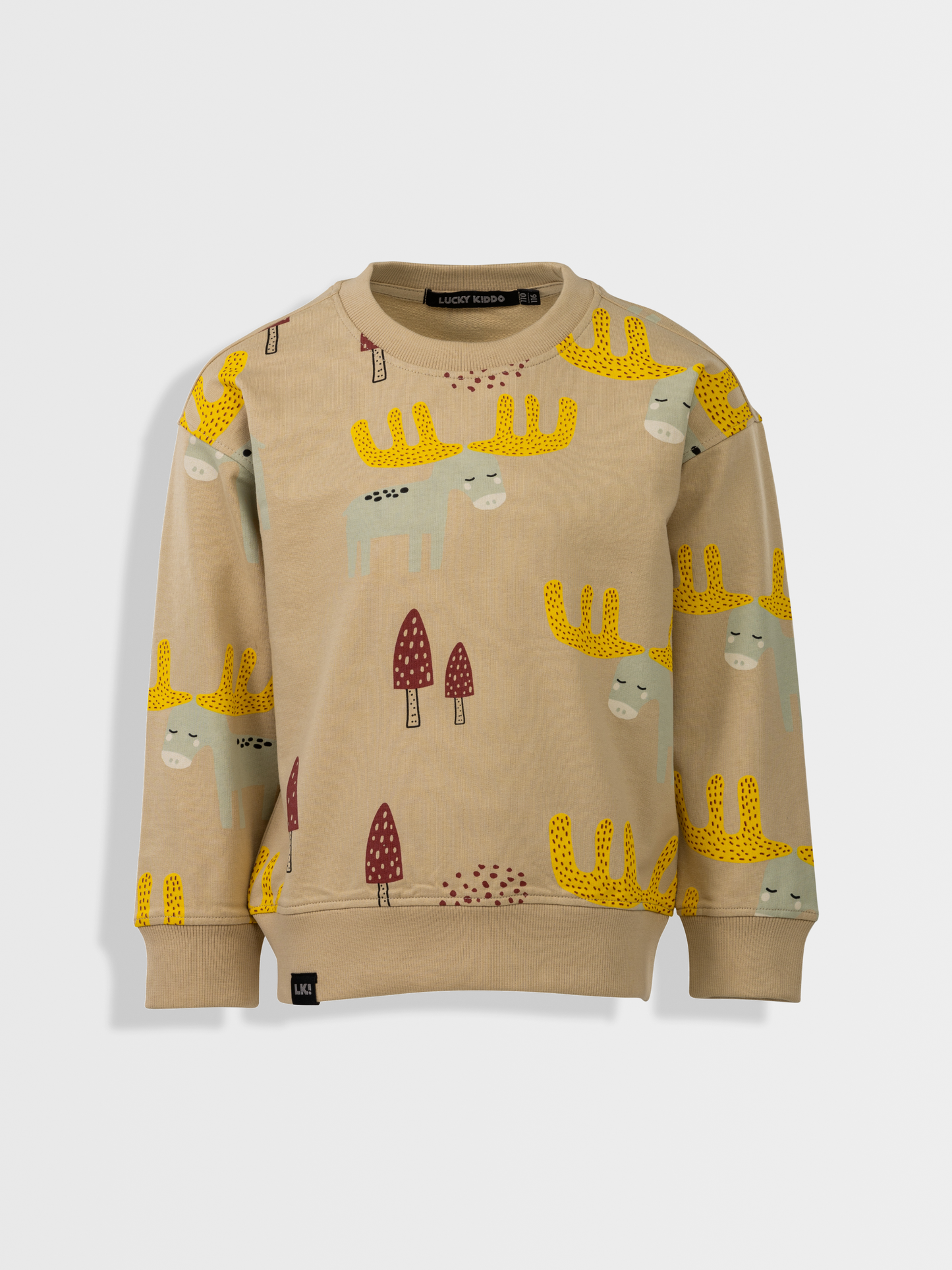 Beige Brown | Chlapecký pulover
