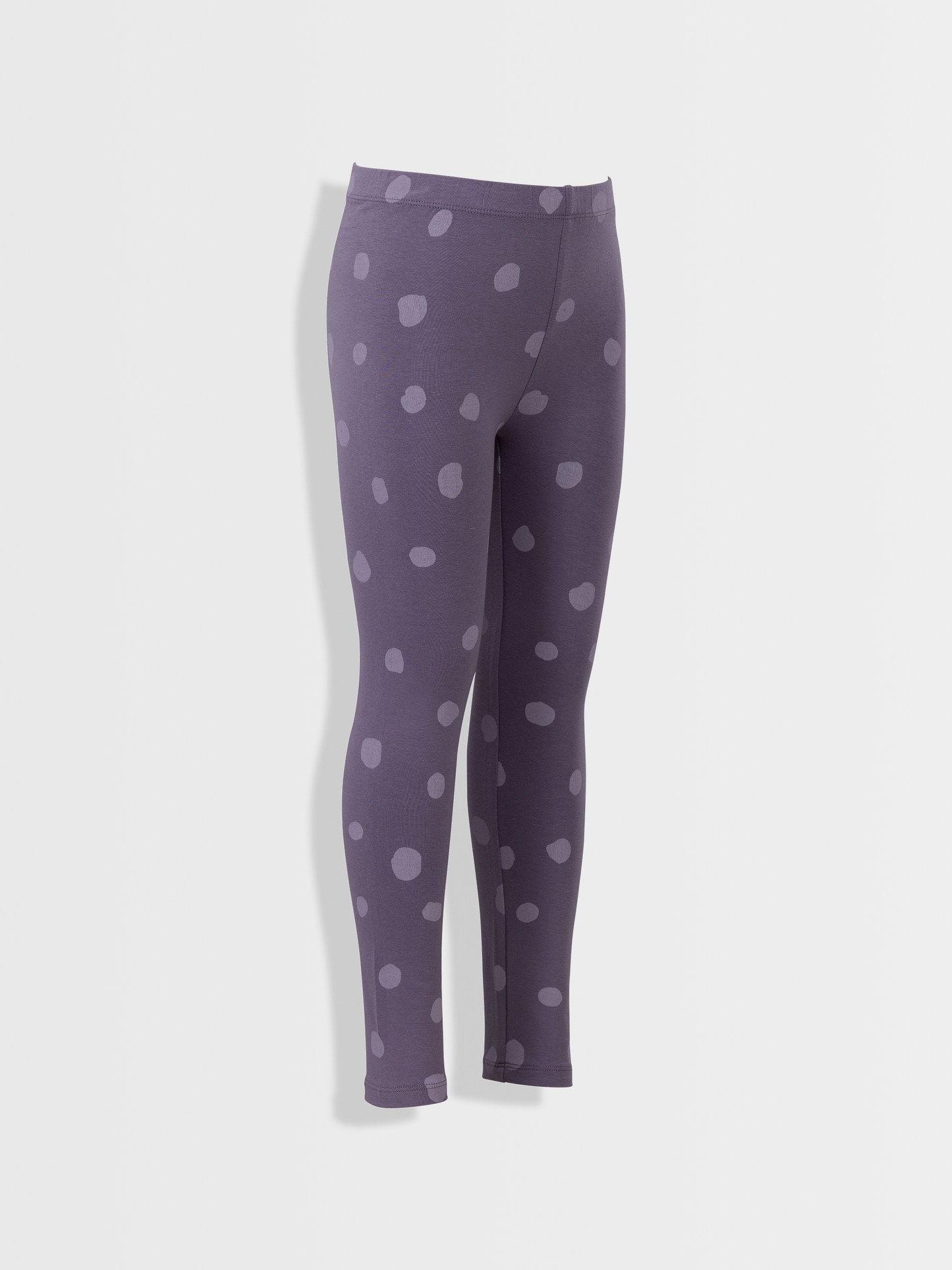 Purple Ash Dots | Dívčí legíny