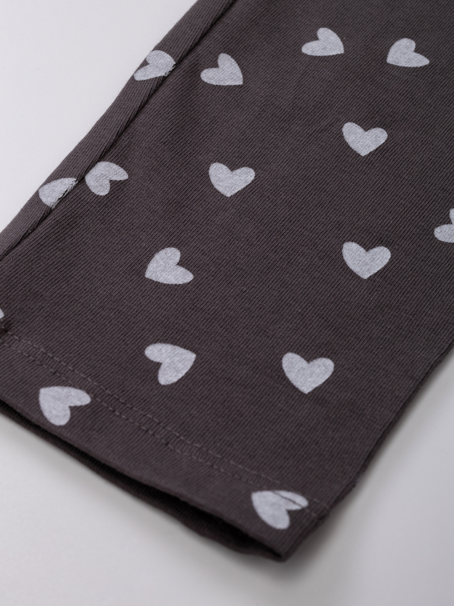 Paris Grey Hearts | Dívčí legíny