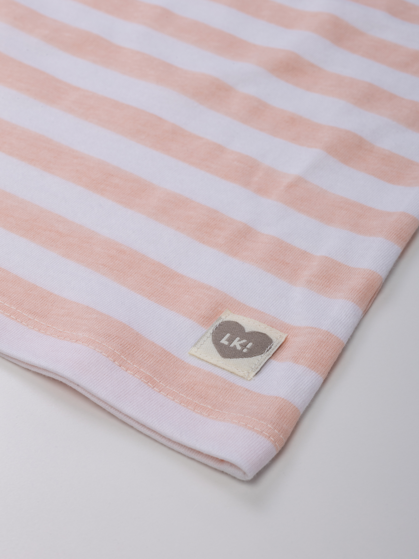 Pearl stripes | Dívčí triko s krátkými rukávy