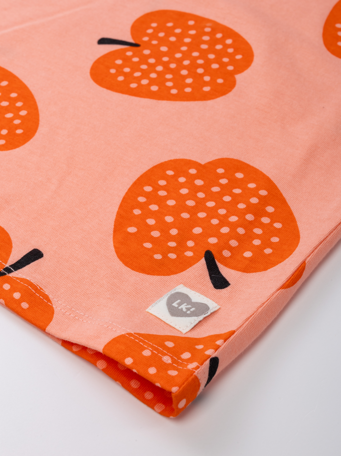 Peach Ambere Apples | Dívčí triko s dlouhými rukávy
