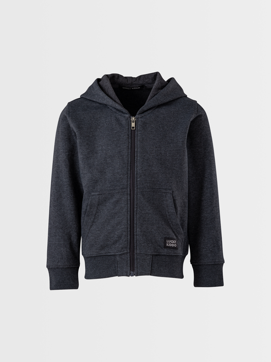 Star Dust Grey | Chlapecký pulover s kapucí