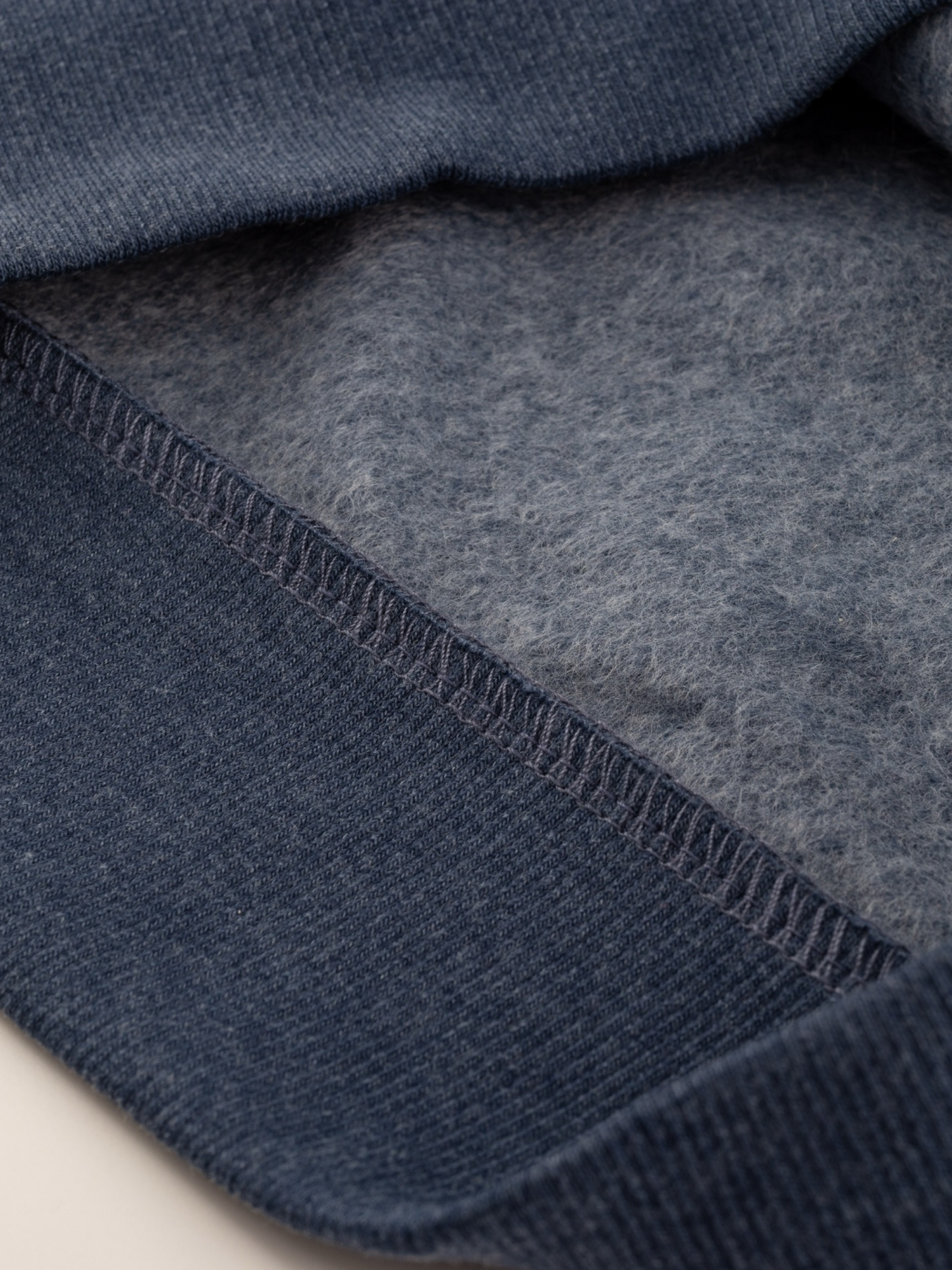 Blue Melange | Chlapecký pulover s kapuco