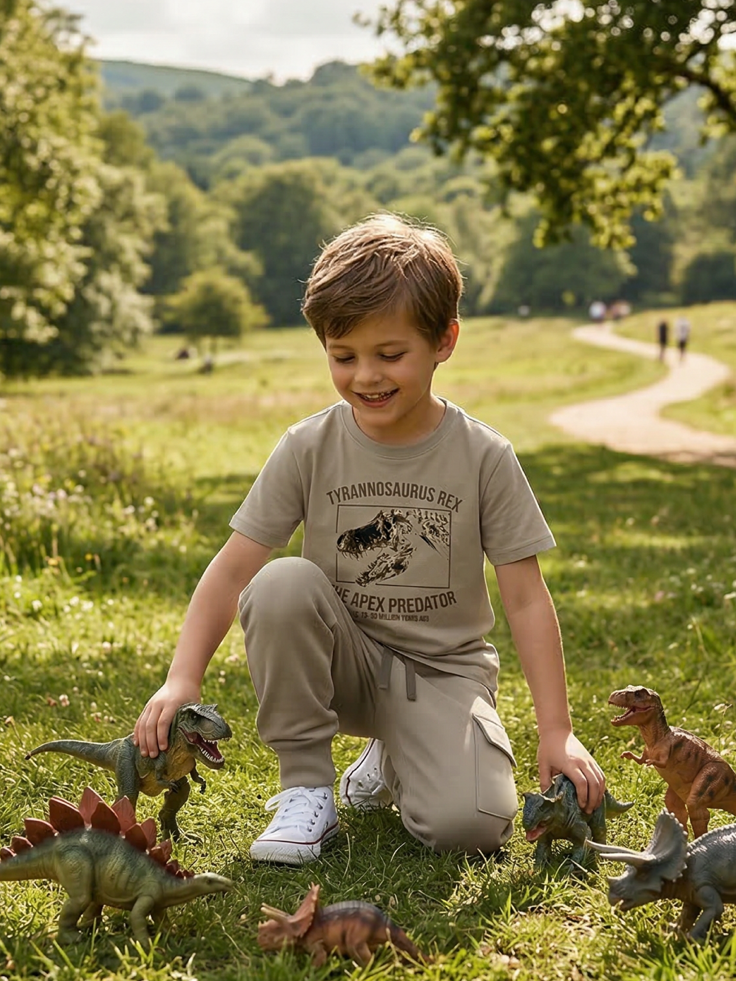 Jurassic Jungle Boss | Chlapecké tričko s krátkými rukávy
