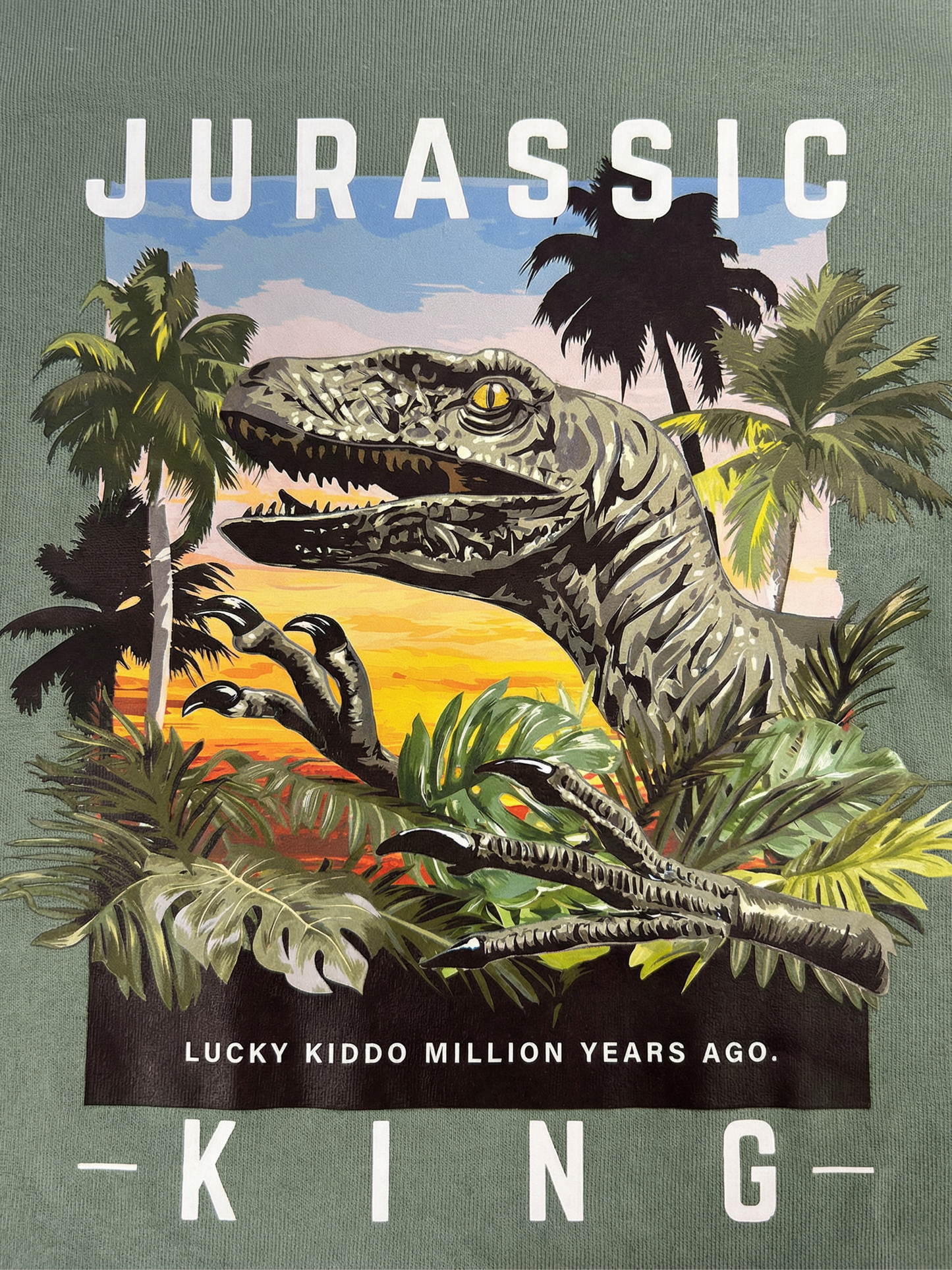 Jurassic King Roar | Chlapecké tričko s krátkými rukávy