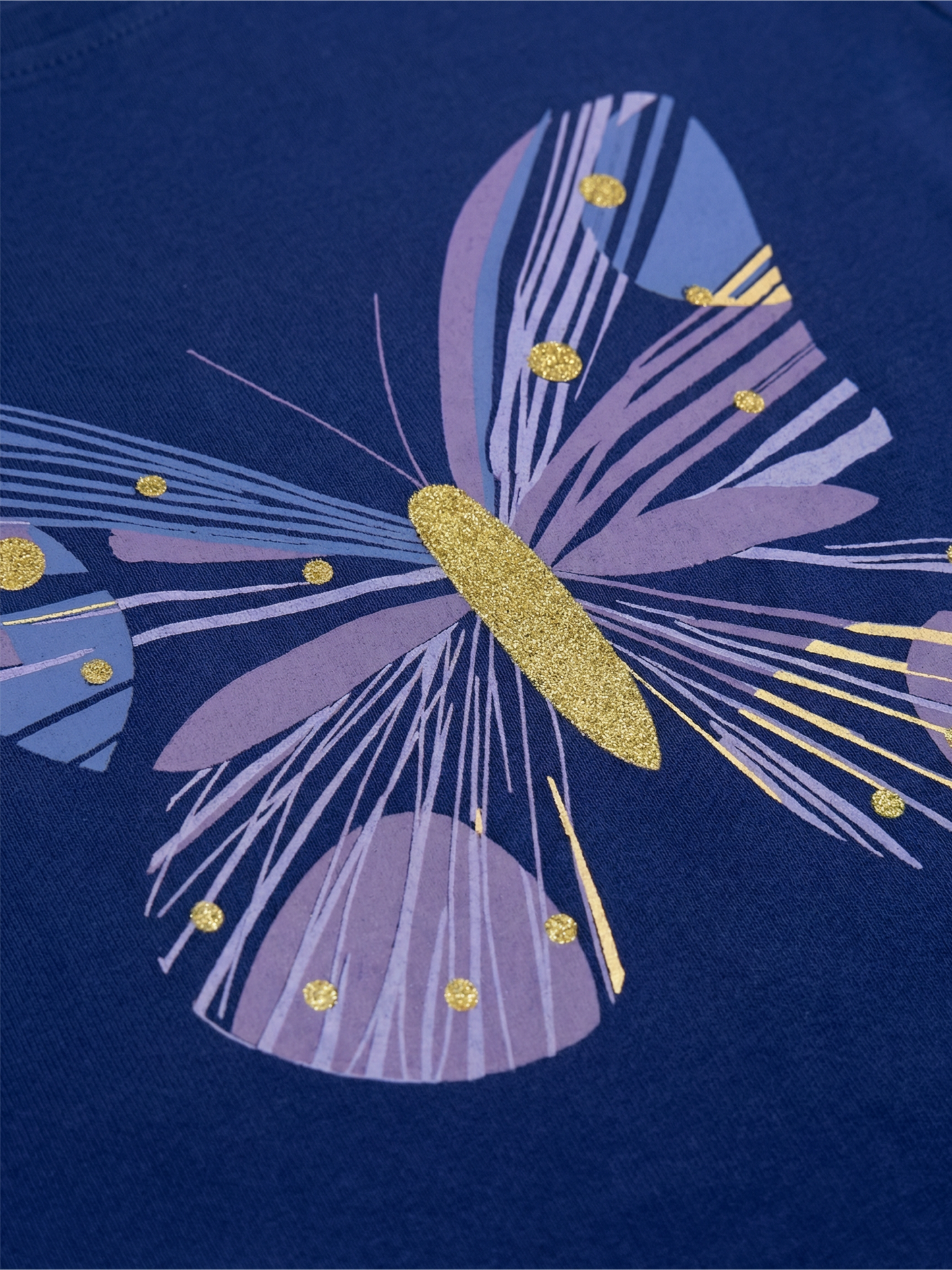 Midnight Butterfly | Dívčí tričko s krátkými rukávy
