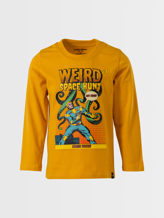 Space Hunt | Chlapecké triko s dlouhými rukávy