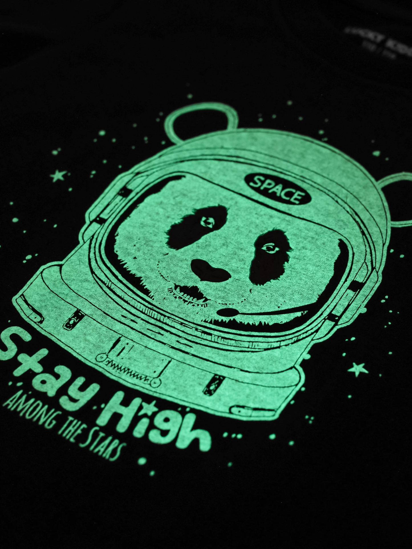 Space Panda | Chlapecké triko s dlouhými rukávy