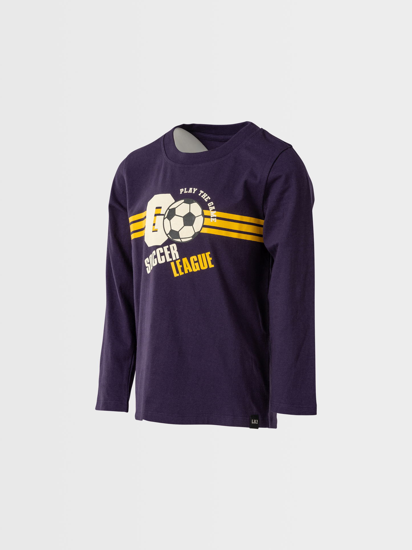 Soccer Blue | Chlapecké triko s dlouhými rukávy