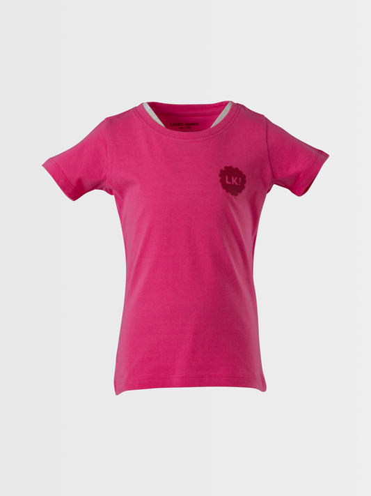 LK Hot Pink | Dívčí triko s krátkými rukávy