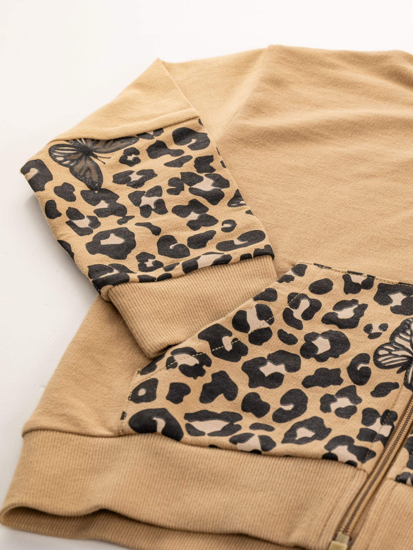 Wild Beige | Mikina s kapucí