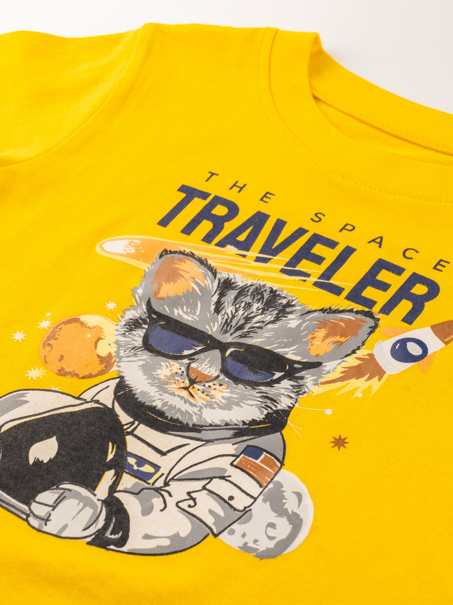 Cat In Space | Chlapecké triko s krátkými rukávy