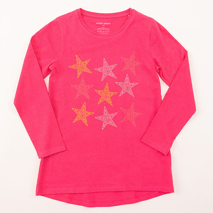 Dívčí Tunika Pink Stars