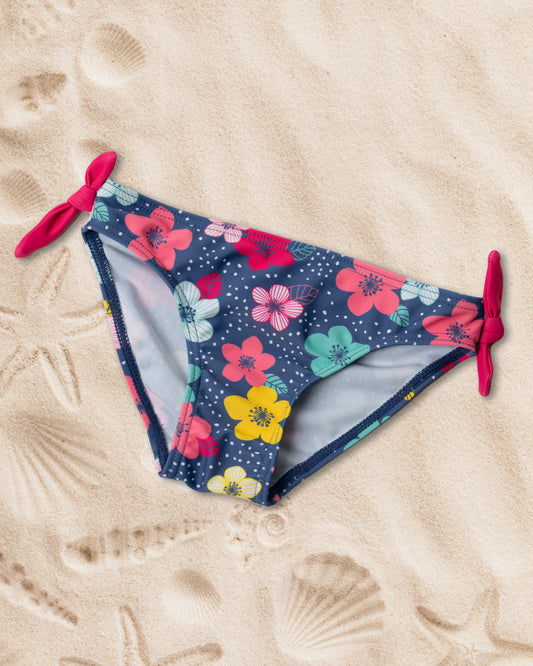 Dívčí spodní díl plavek Flowers
