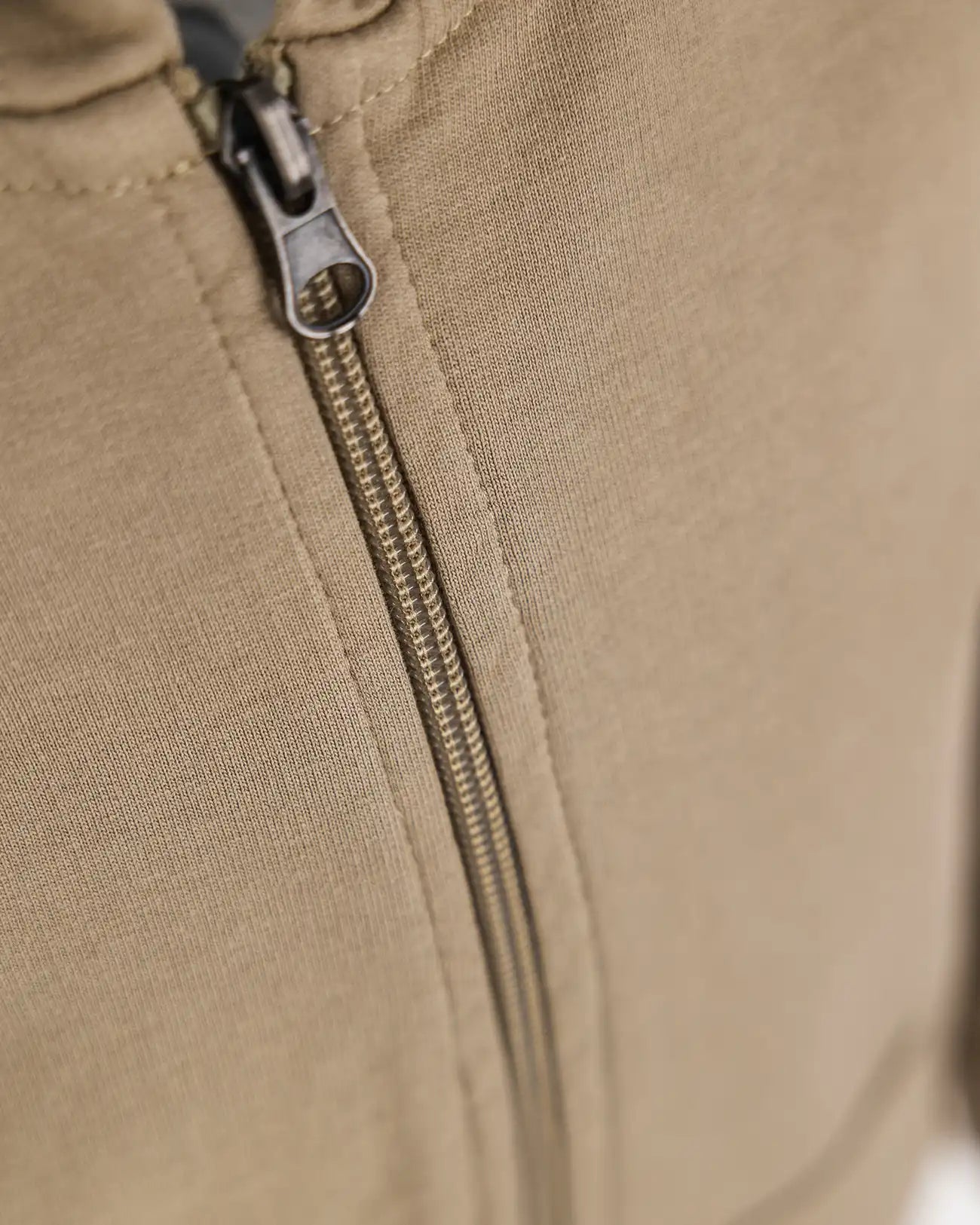 Chlapecká mikina na zip Brown