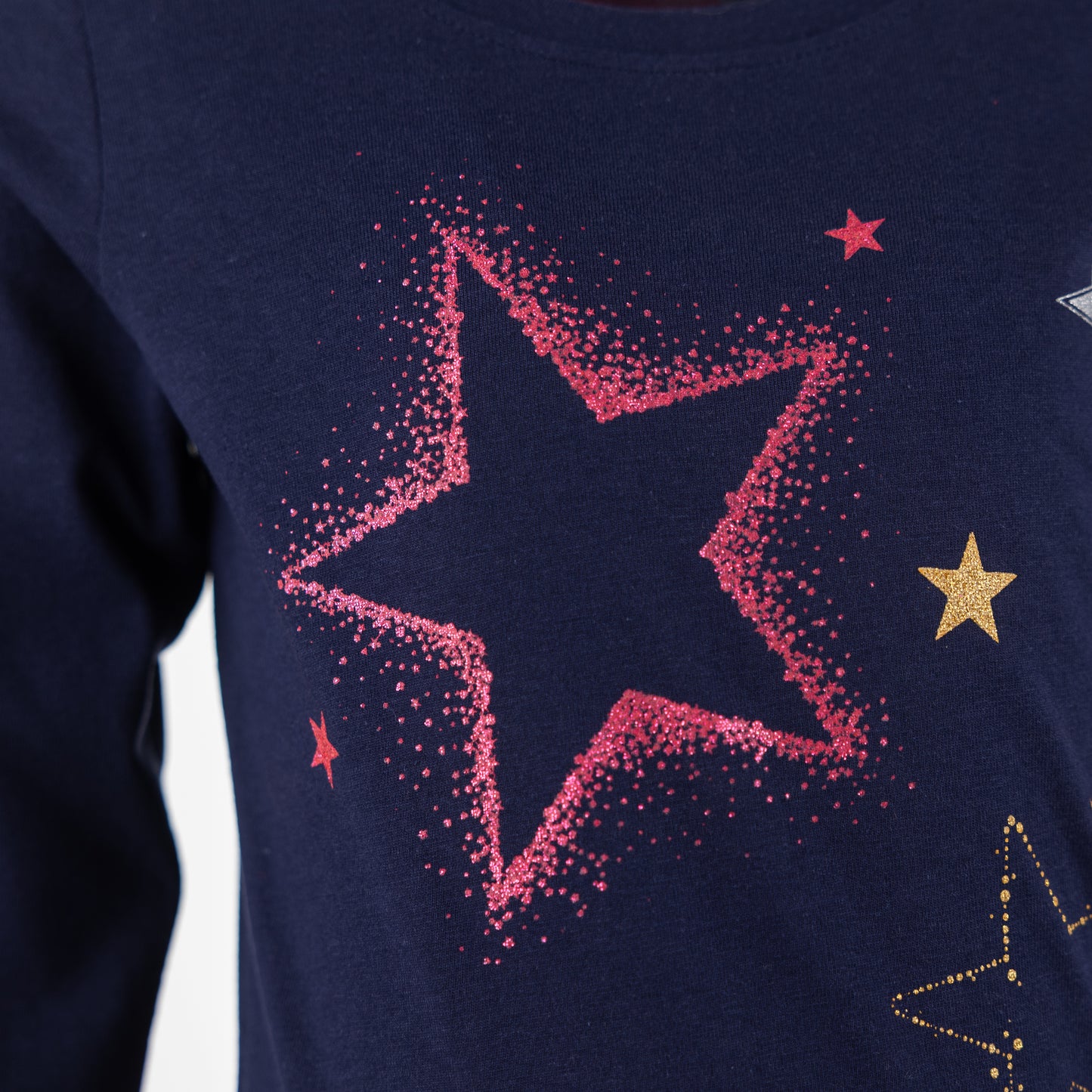 Dívčí tričko s dlouhým rukávem Twinkle Stars